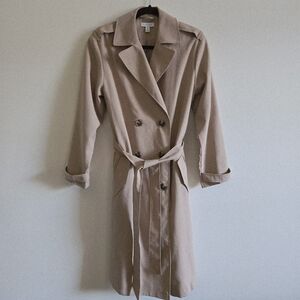 TOPSHOP I US 8 (M) Tan Classic Trench Coat